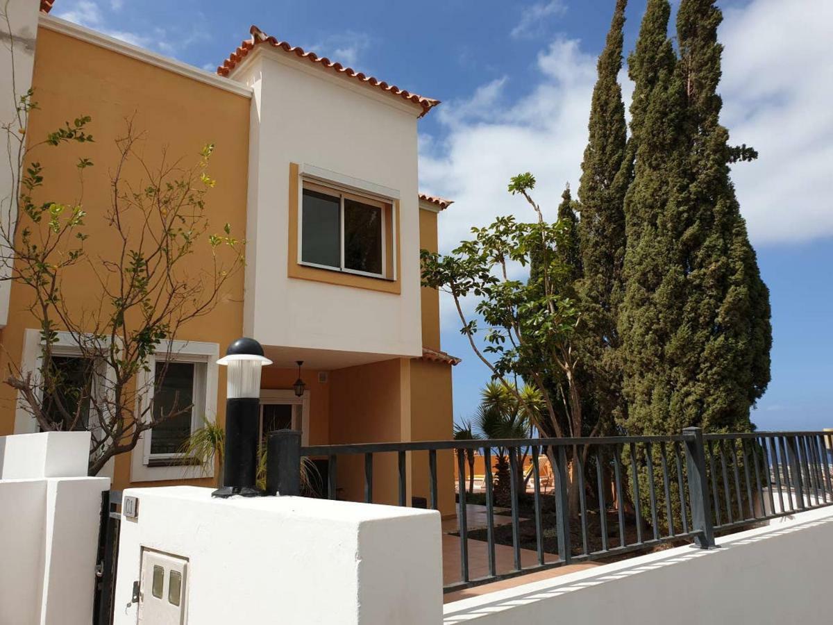 Villa Roque Del Conde With Private Pool, Terrace With Fantastic Sea Views, Wifi, Garden, Garage Adeje Eksteriør billede
