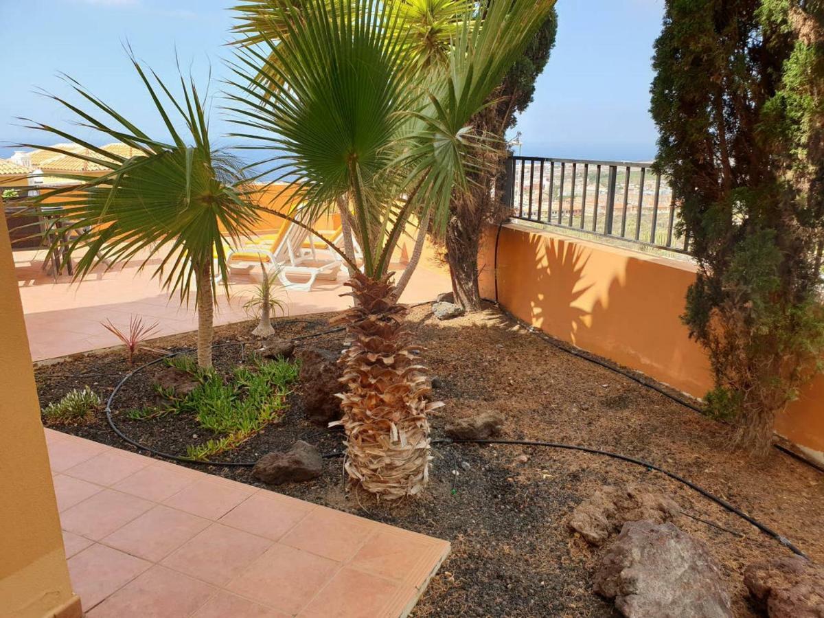 Villa Roque Del Conde With Private Pool, Terrace With Fantastic Sea Views, Wifi, Garden, Garage Adeje Eksteriør billede