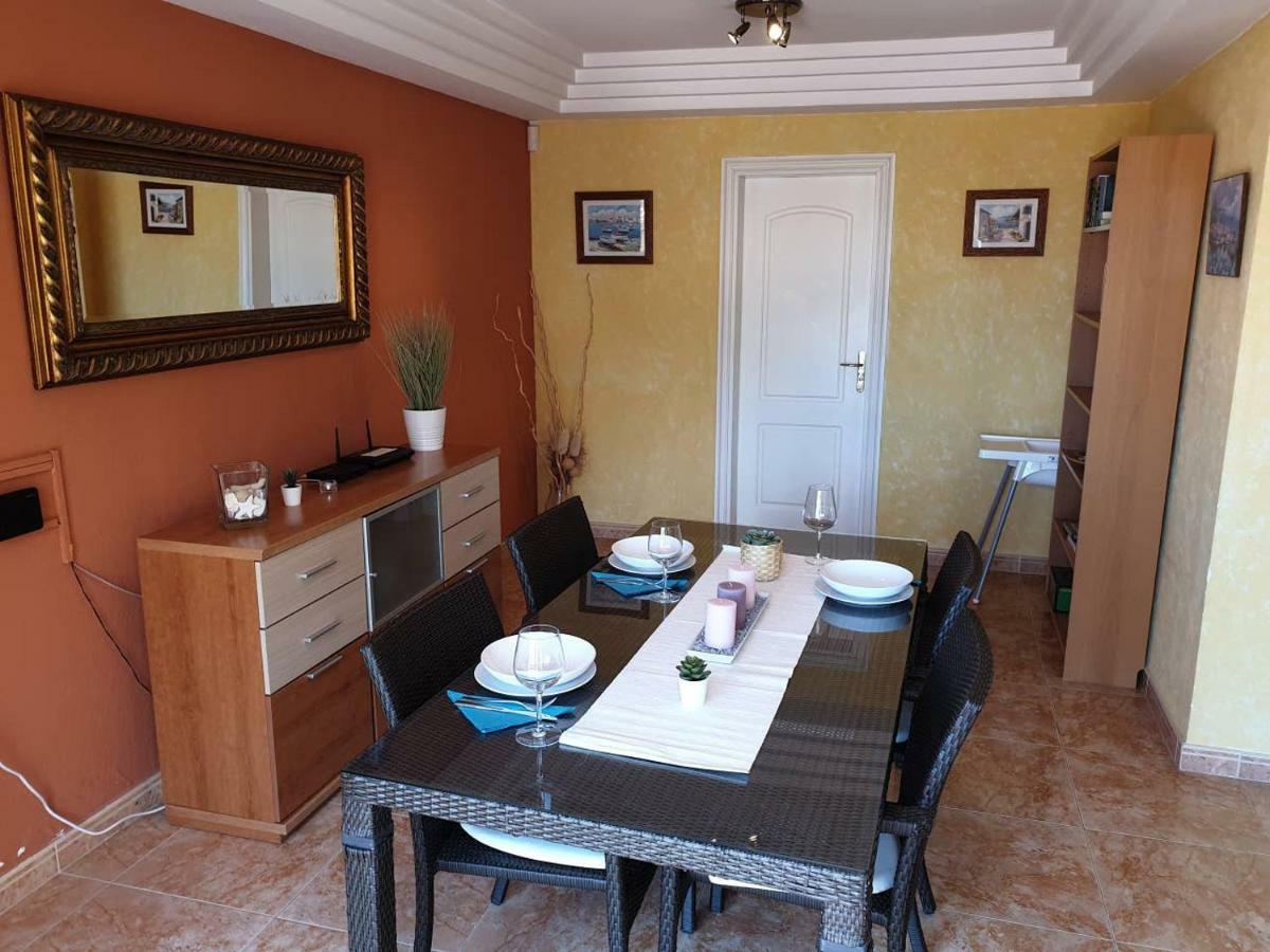 Villa Roque Del Conde With Private Pool, Terrace With Fantastic Sea Views, Wifi, Garden, Garage Adeje Eksteriør billede